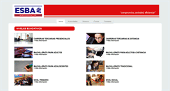 Desktop Screenshot of esba.edu.ar